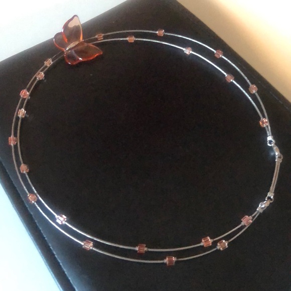 Baccarat Jewelry - Baccarat Butterfly necklace